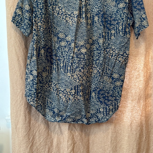 Vintage Chaps Ralph Lauren Paisley Button Up Summer Shirt - Picture 4 of 5